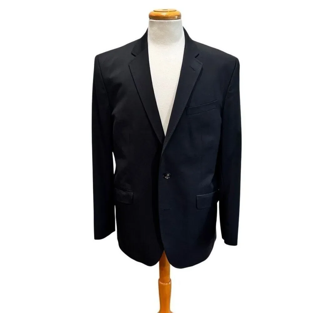 Ted Baker Endurance Jones Black 2 Button Blazer. Size 42R
